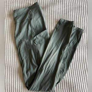 Green Lululemon Invigorate High-rise Tight  28" Leggings - Size 6